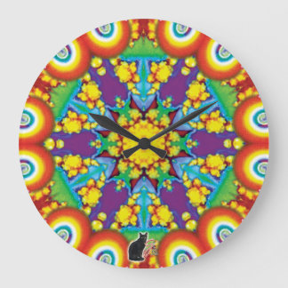Relógio Grande Phyletic Kaleidoscope
