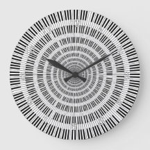 Piano Chaves Pretas e Brancas