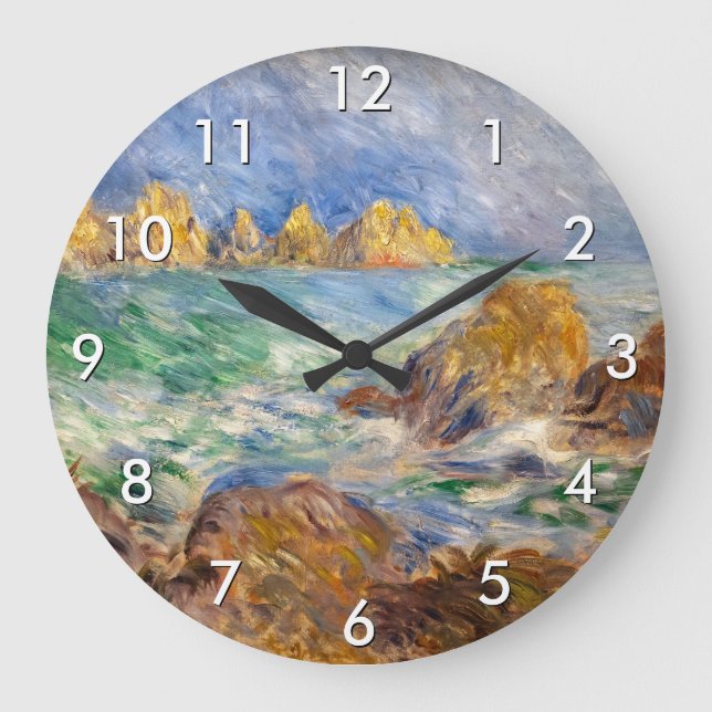 Relógio Grande Pierre-Auguste Renoir - Marine, Guernesey (Frente)