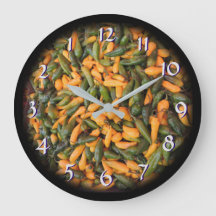 Pimentas do Chile - gire para trás o tempo