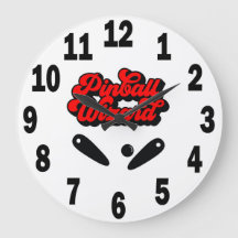 Pinball Player AcryRound Wall Clock #8
