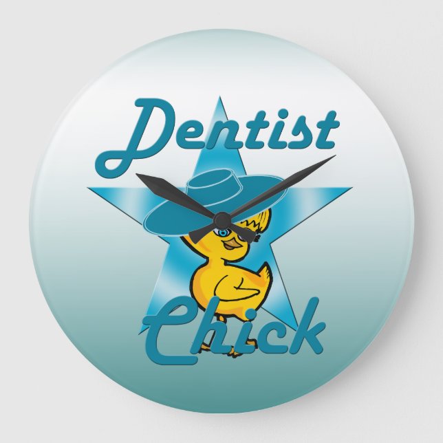 Relógio Grande Pintinho Dentista nº 7 (Frente)
