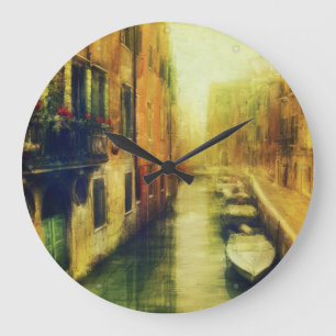 Relógio Grande Pintura do Canal de Veneza