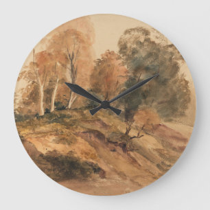 Relógio Grande Pintura do outono de 2010, em instalações modernas
