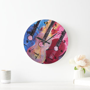 Relógio Grande Pintura Jamming be Goode de Alfred Fox