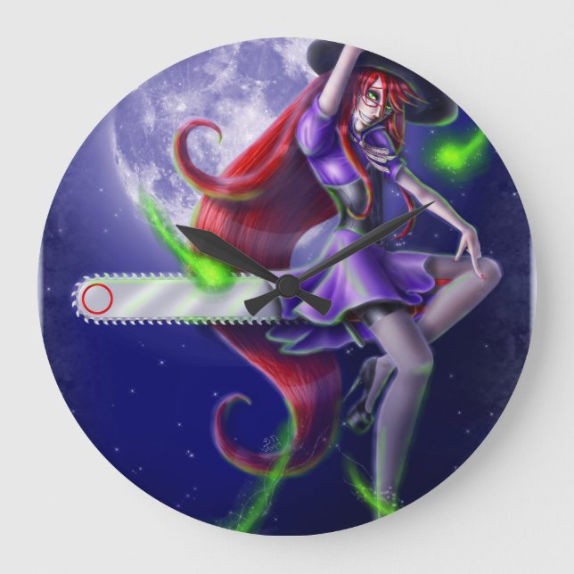 Relógio Grande PinUp de Testemunha de Falha (Frente)