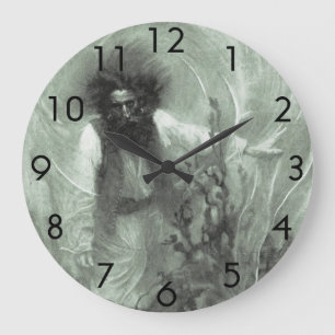 Relógio Grande Piratas Antigos, Capitão Goldsack por Howard Pyle