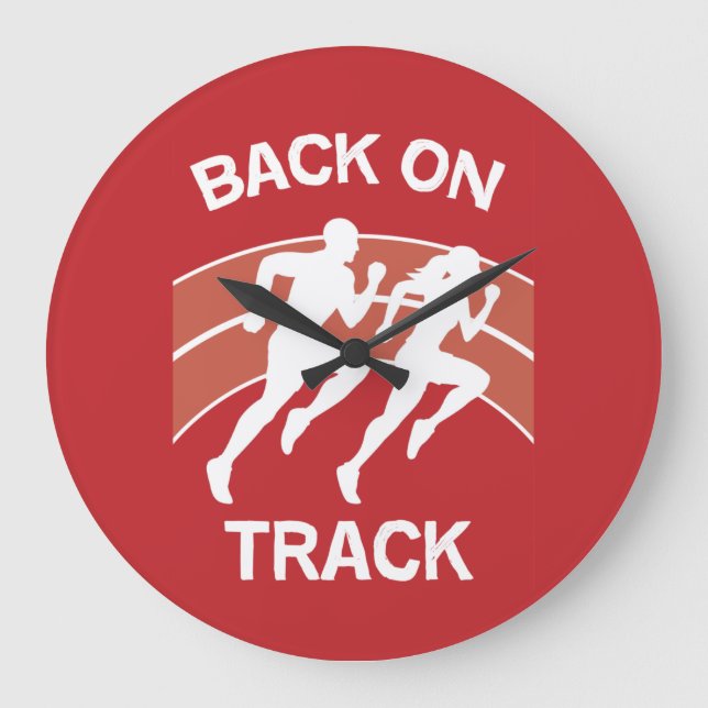 Relógio Grande Pistas de Via Atlética | Atletas de via | Gestores (Frente)