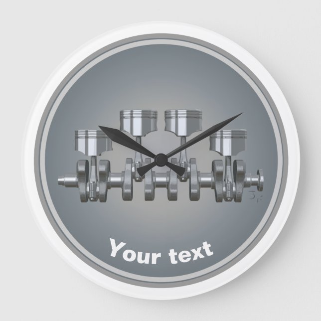 Relógio Grande Pistola (Frente)