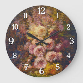 Relógio Grande Pivoines - Félix Ziem