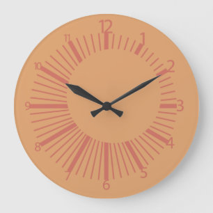 Relógio Grande Pixelat - Círculos deslocados por Masanser