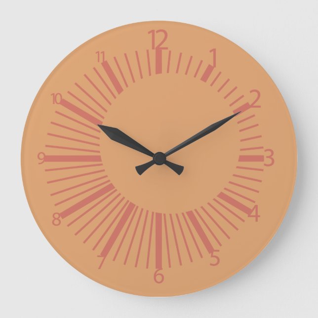 Relógio Grande Pixelat - Círculos deslocados por Masanser (Frente)