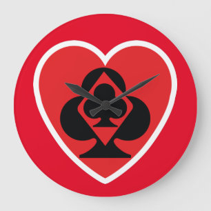 Relógio Grande Píxelat NOVO POKER por Masanser