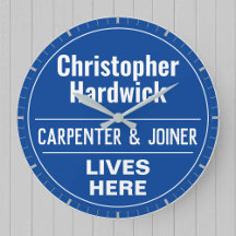 Placa de Parede de Carpinteiro e Marceneiro Divert