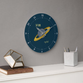 Relógio Grande planeta Saturno