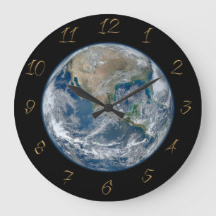 Relógio Grande planeta Terra