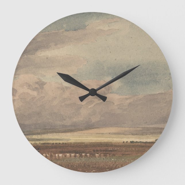 Relógio Grande Planície Salisbury com o Velho Sarum | William Tur (Frente)