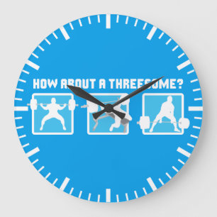 Relógio Grande "Pnha" - a ocupa de levantamento, banco, Deadlift