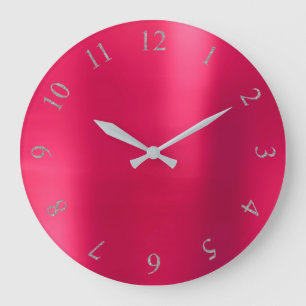 Relógio Grande Pode picar coram números cinzentos dos E.U. Reino