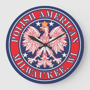 Relógio Grande Polonês de Milwaukee Wisconsin