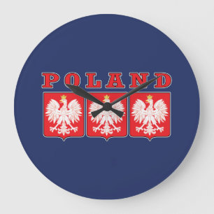 Relógio Grande Polônia Eagle Shields