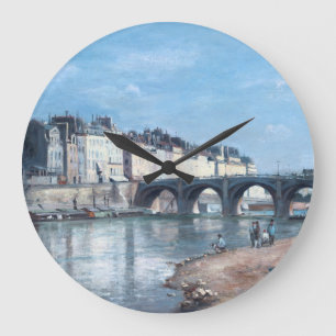 Relógio Grande Pont de la Tournelle em Paris por Stanislas Lépine