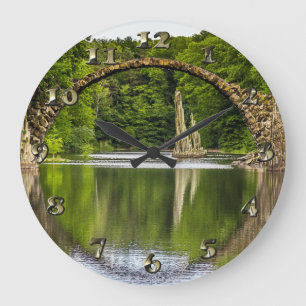 Relógio Grande Ponte de Romance na Alemanha