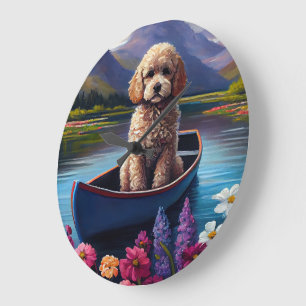 Relógio Grande Poodle de Remo: Uma Aventura Cênica