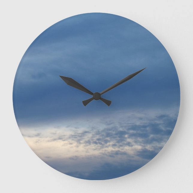 Relógio Grande pôr do sol no meio oeste (Frente)
