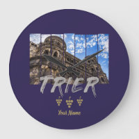 Porta Nigra em Trier vintage Moselle Souvenir