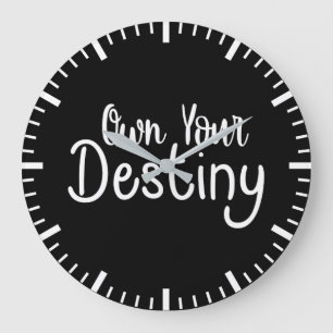 Relógio Grande Possuir O Seu Destino, Motivação De Sucesso De Gci