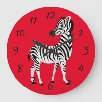 Poster de perfil Zebra animado