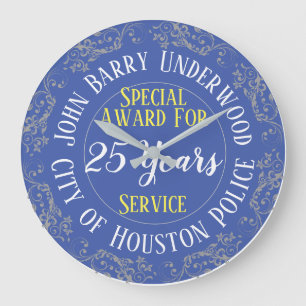 Relógio Grande Prêmio de longa duração da polícia com anos se