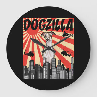 Relógio Grande Presente de chicote | chicote dogzilla engraçado j