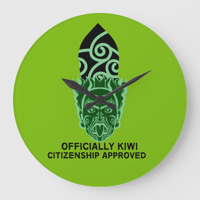 Relógio Grande Presente de cidadania neozelandesa | Novo cidadão  (Frente)