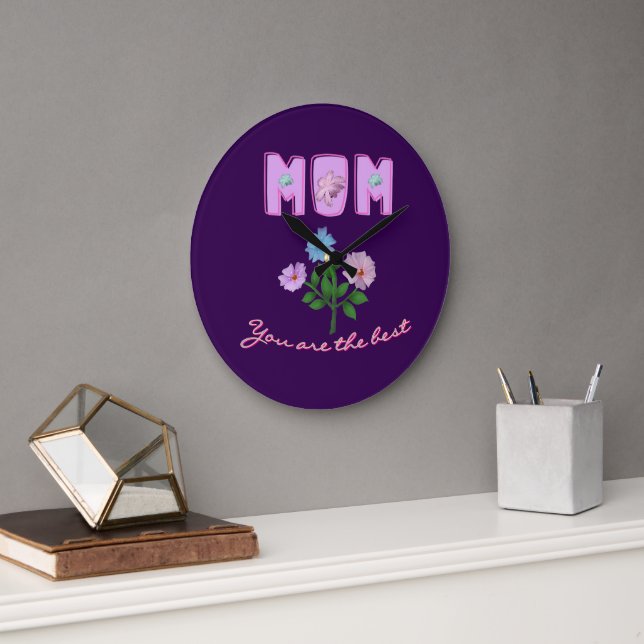 Relógio Grande Presente personalizado e customizado para o dia da (Escritório)