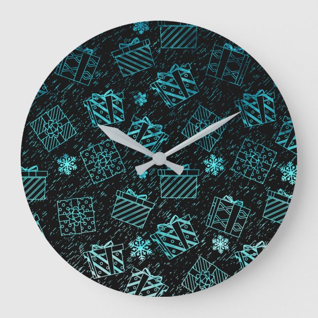 Relógio Grande Presentes de Natal 9 (Frente)