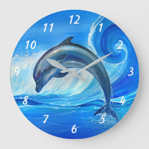 Relógio Grande Presentes exclusivos para amantes de golfinhos