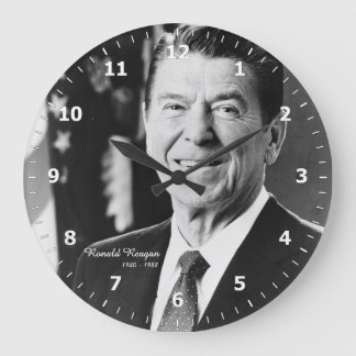 Relógio Grande President Ronald Reagan Clock