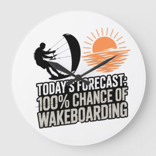 Relógio Grande Previsão de Hoje no Wakeboarding 100% de Chance En