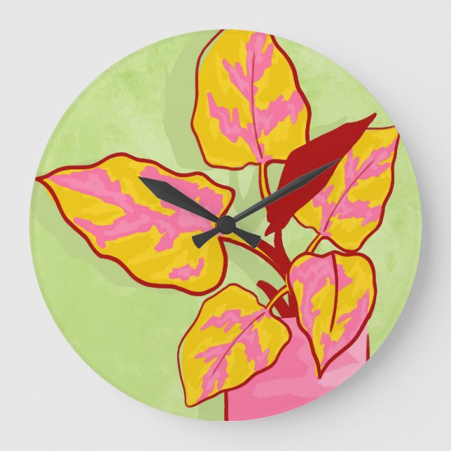 Relógio Grande Primavera Garden (Frente)