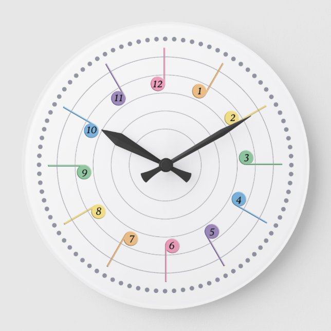 Relógio Grande Primavera Melody (Radial) (Frente)