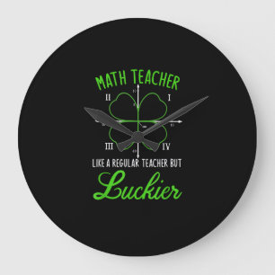 Relógio Grande Professora De Matemática Como Rua De Luckier Regul