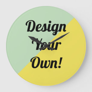 Relógio Grande Projete o seu personalizam o presente