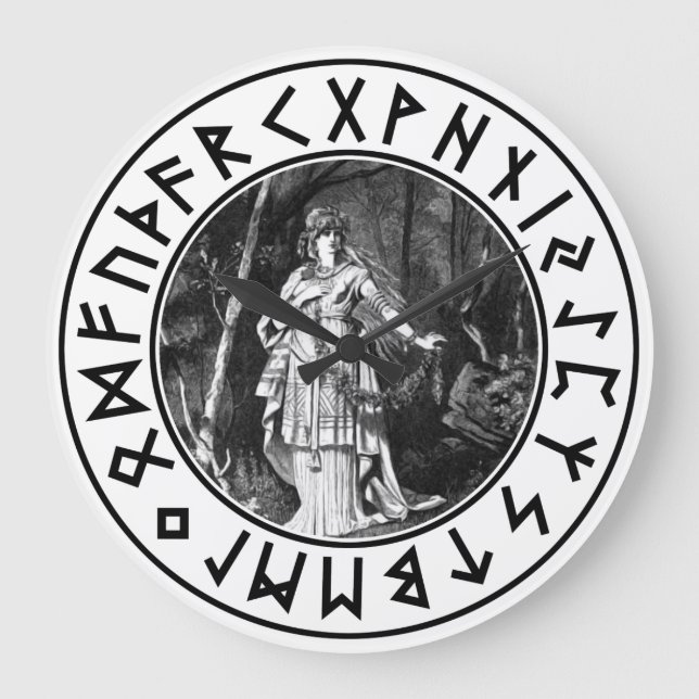 Relógio Grande Protetor de Freya (Frente)