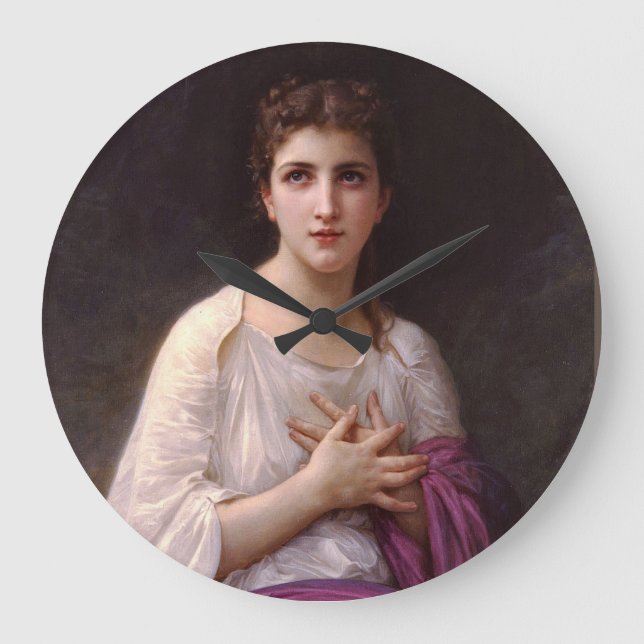 Relógio Grande Psyche 1892 William Bouguereau (Frente)