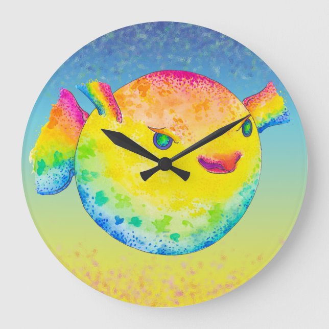 Relógio Grande Puffer (Frente)