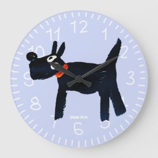 Relógio Grande Pulso de disparo da arte: Cão de Scotty do