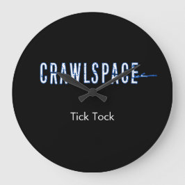 Relógio Grande Pulso de disparo de Crawlspace
