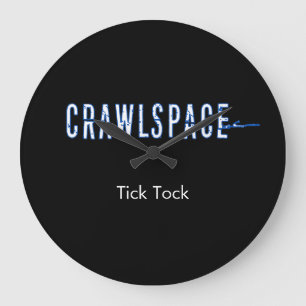 Relógio Grande Pulso de disparo de Crawlspace